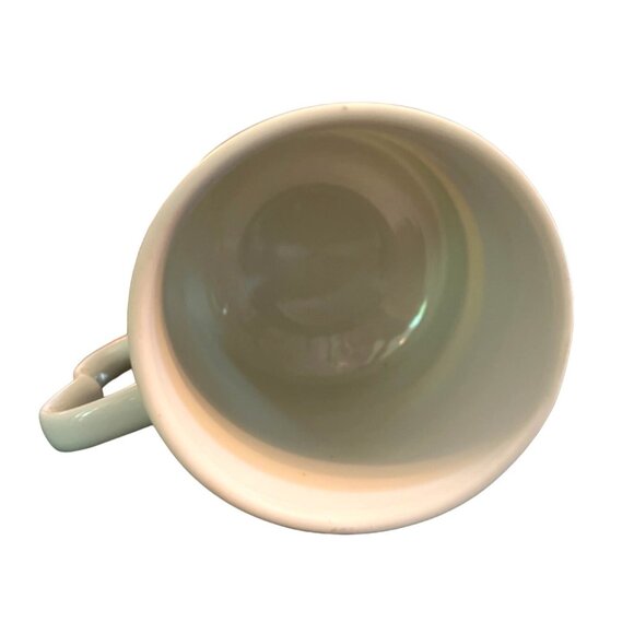 Vtg Discotheque Japan Pedestal Mugs Retro Striped Mugs - Picture 4 of 5